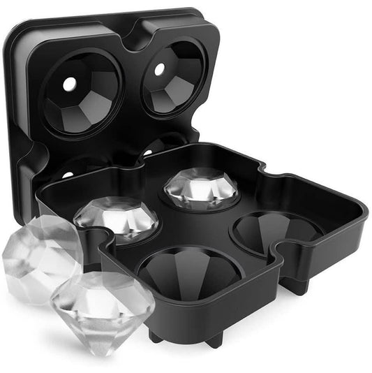 Diamond Flexible Silicone Ice Cube Mold Tray DailySale