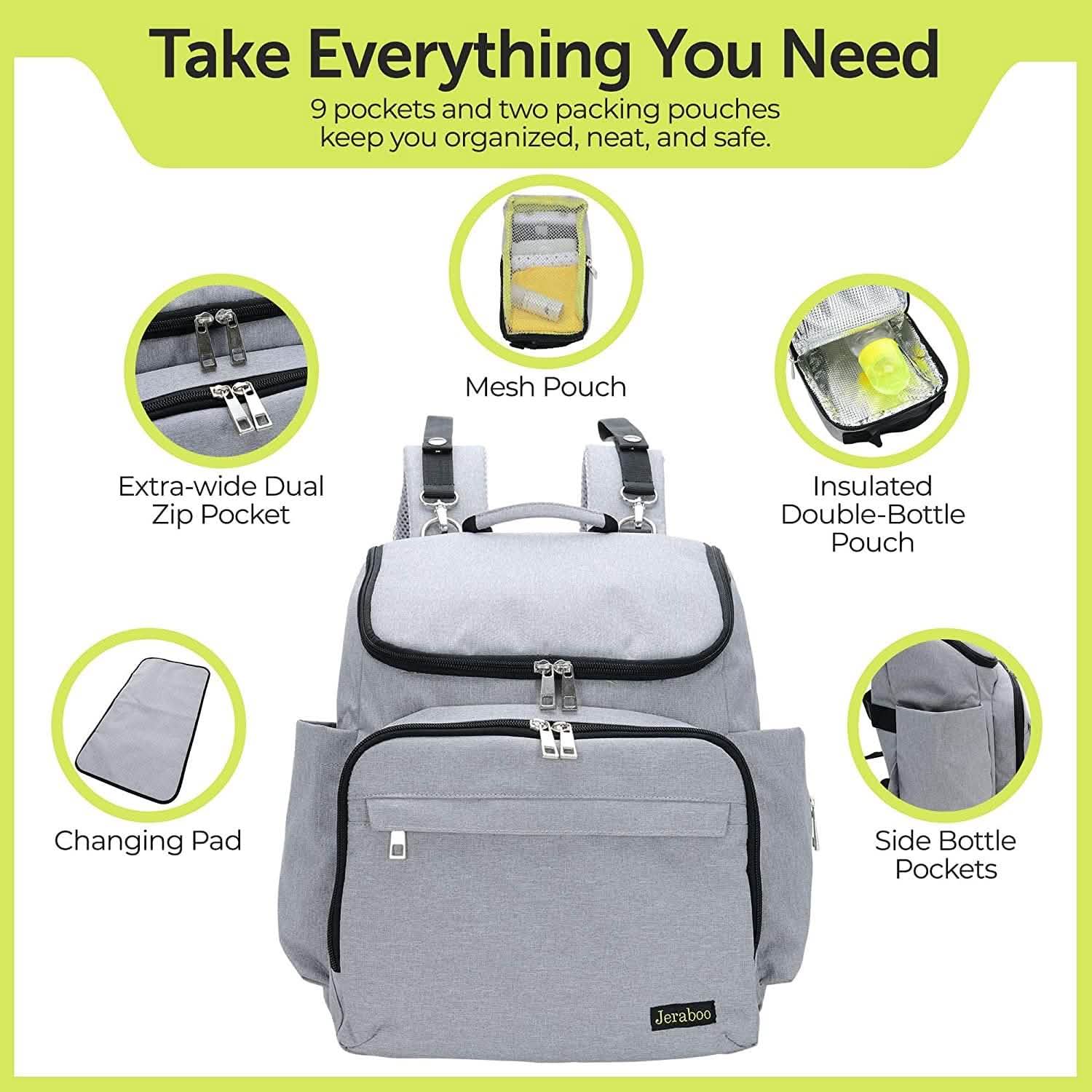 Diaper Backpack for Mom and Dad DailySale