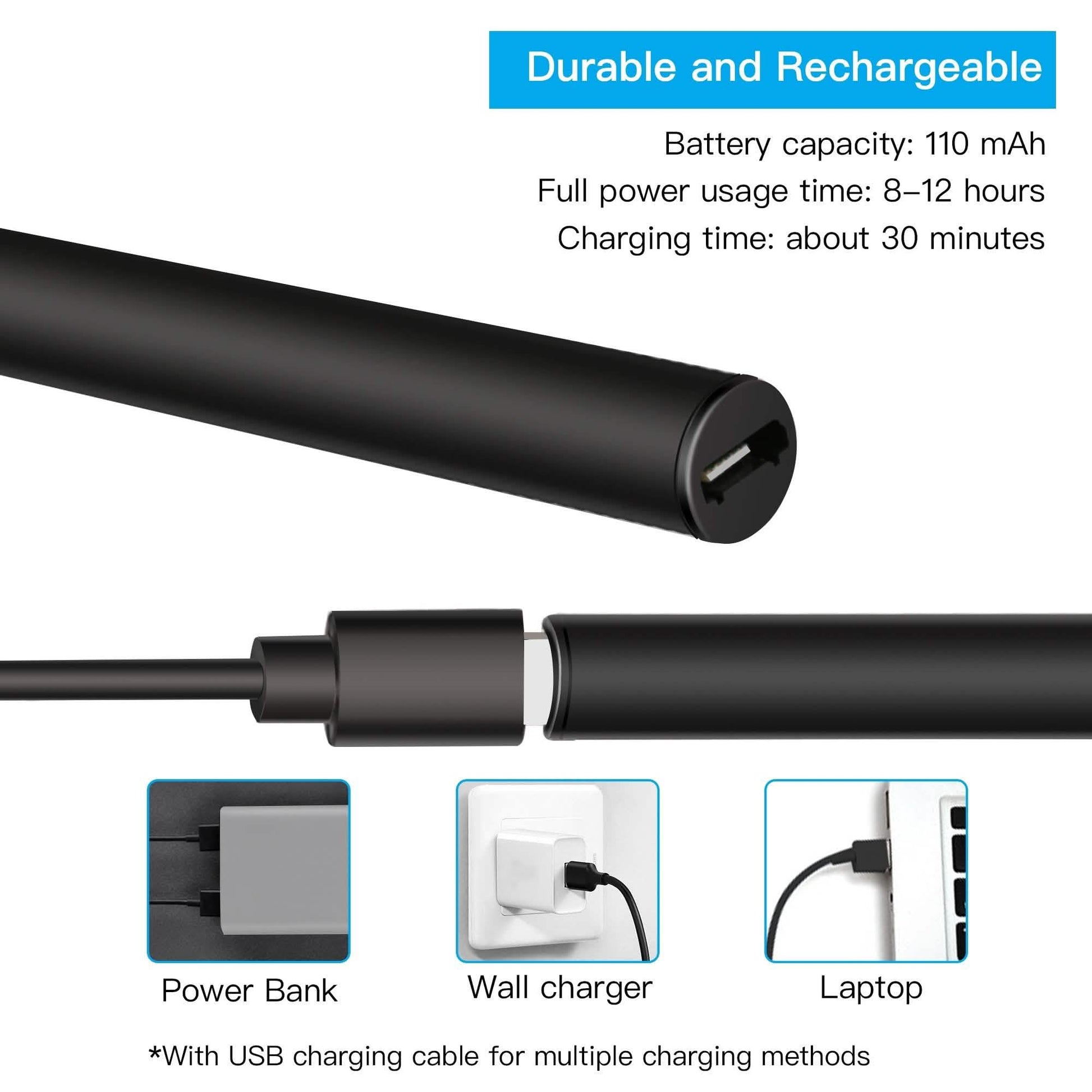 Digital Active Stylus Pen Pencil For iPad Android TouchScreen Fine Tip 1.5mm DailySale