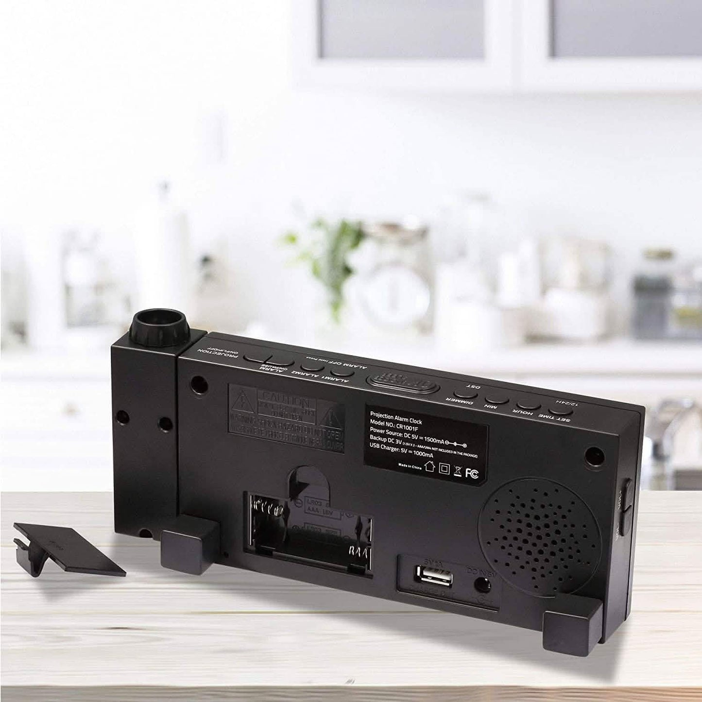Digital Alarm Clock with Projection DailySale