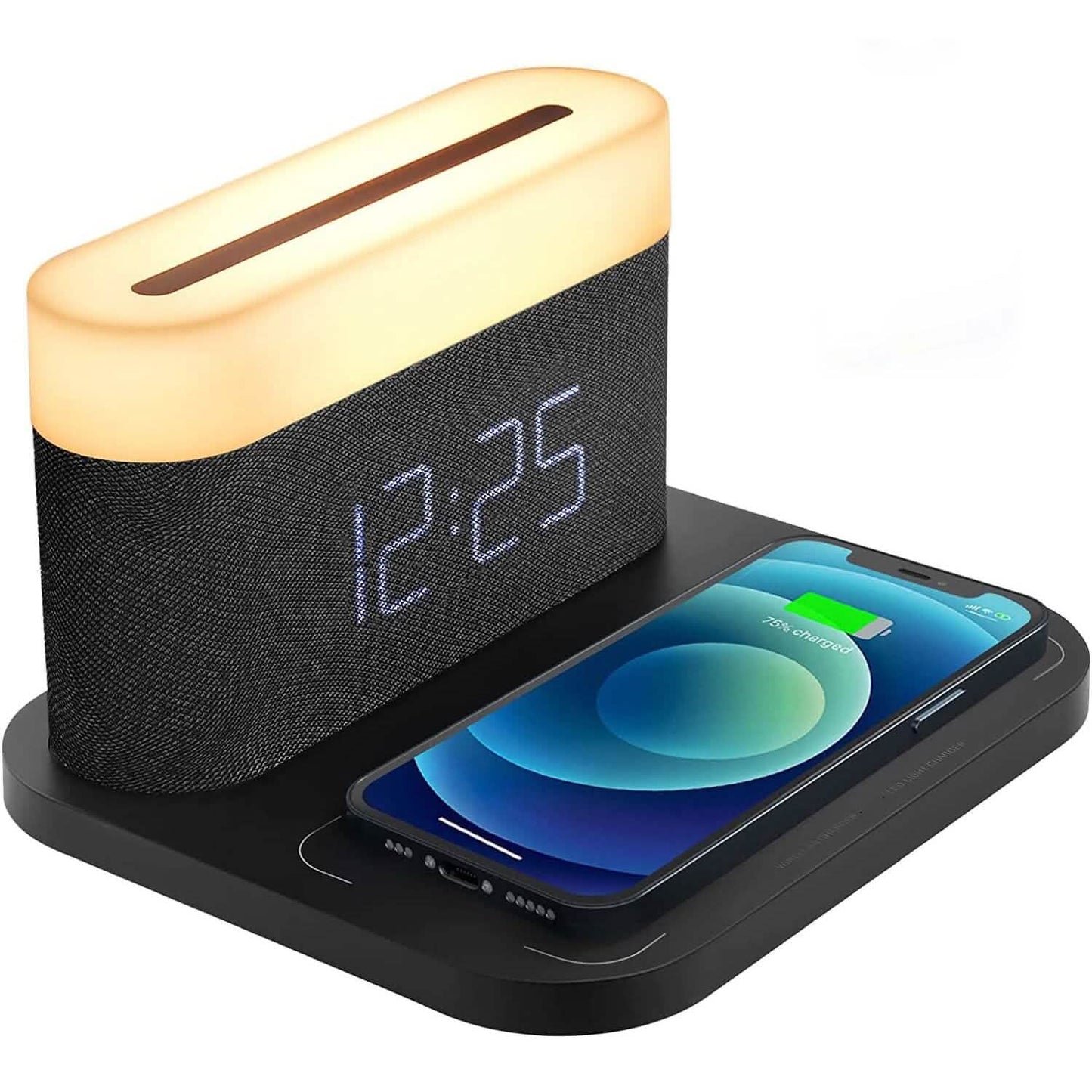 Digital Alarm Clock with Wireless Charging DailySale
