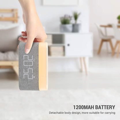 Digital Alarm Clock with Wireless Charging DailySale