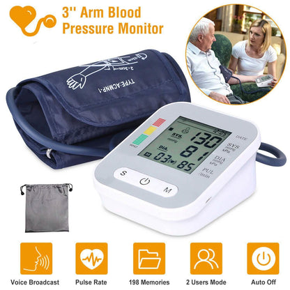 Digital Arm Blood Pressure Monitor DailySale
