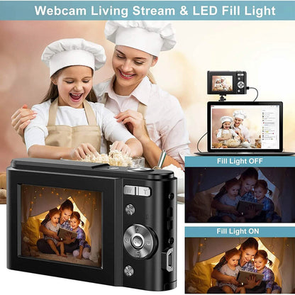 Digital Baby Camera 1080P 48MP with 32GB SD Card DailySale