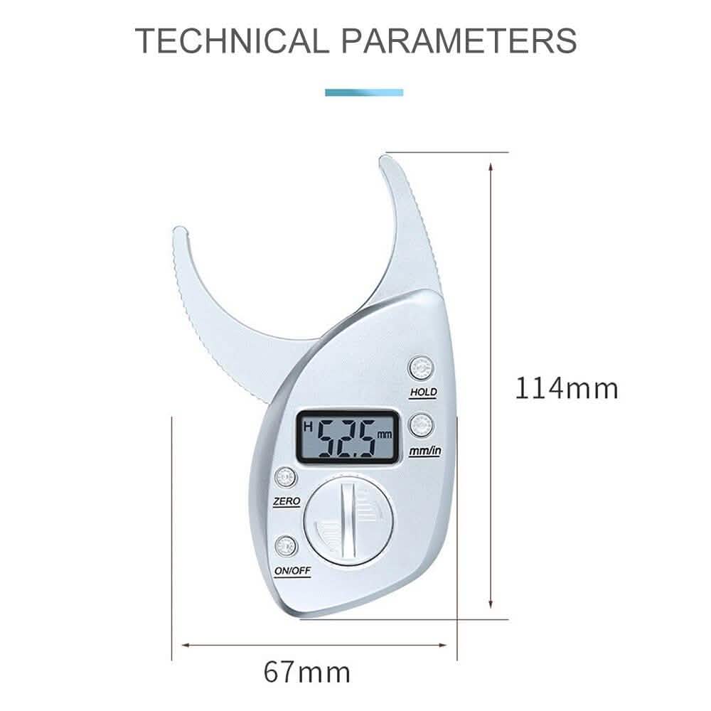 Digital Caliper Body Fat Anlyzer DailySale