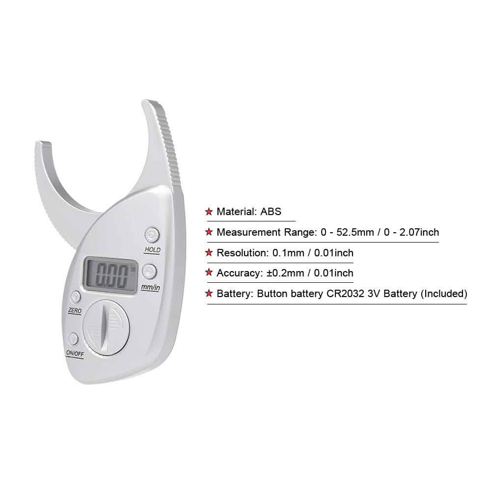 Digital Caliper Body Fat Anlyzer DailySale