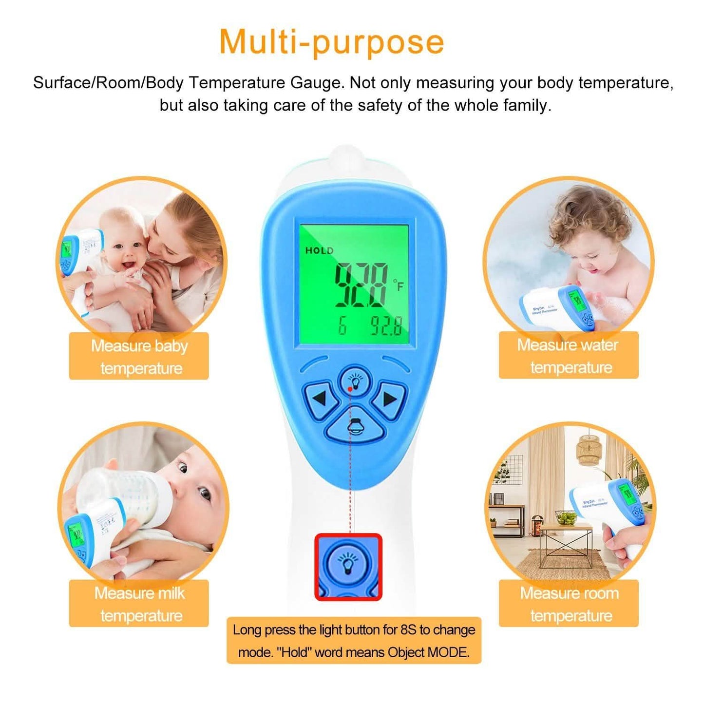 Digital Infrared Non-Contact Thermometer DailySale