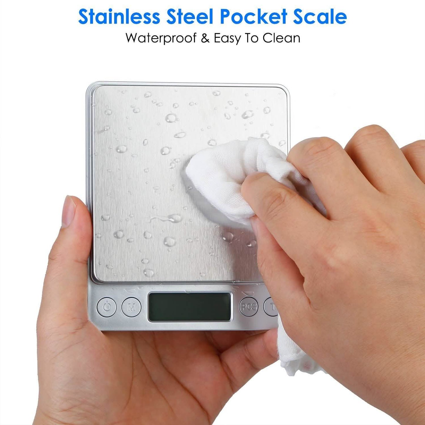 Digital Kitchen Scale with Dual Trays DailySale