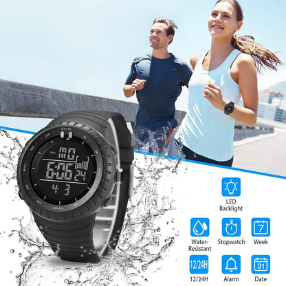 Digital Men's Sports Military Tactical Wrist Watch DailySale