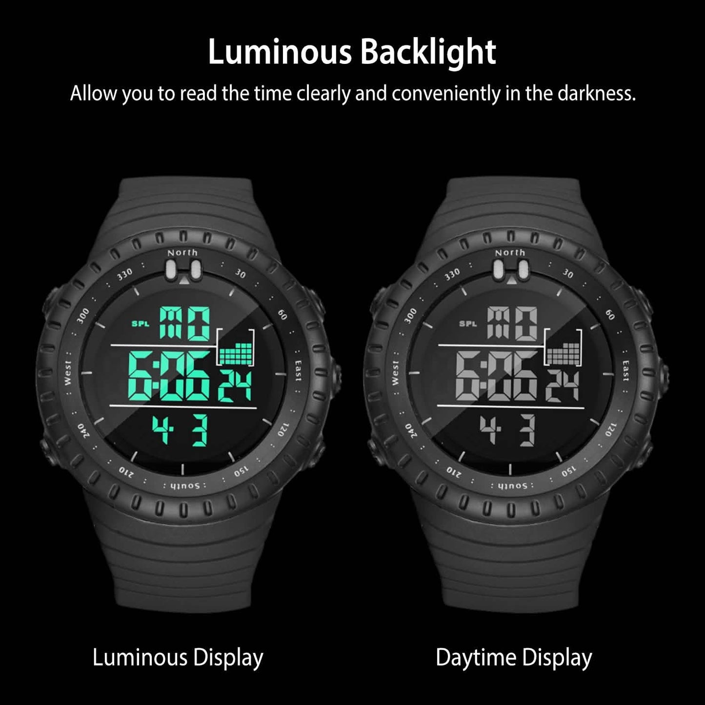 Digital Men's Sports Military Tactical Wrist Watch DailySale