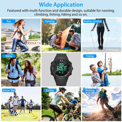 Digital Men's Sports Military Tactical Wrist Watch DailySale