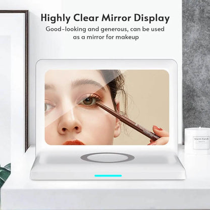 Digital Mirror Clock Wireless Charging Alarm Clock DailySale