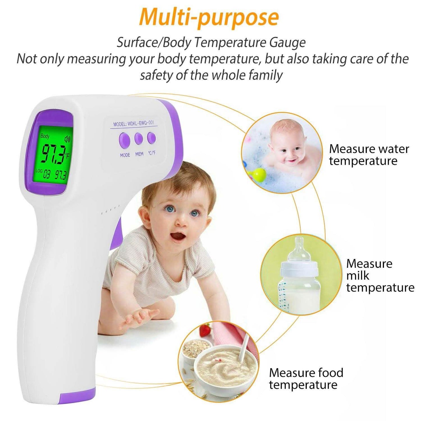 Digital Non-contact Infrared Thermometer DailySale