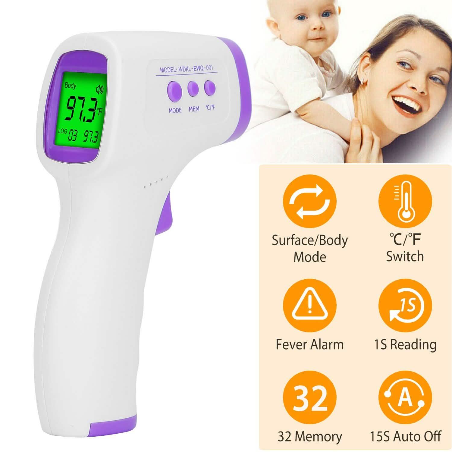 Digital Non-contact Infrared Thermometer DailySale