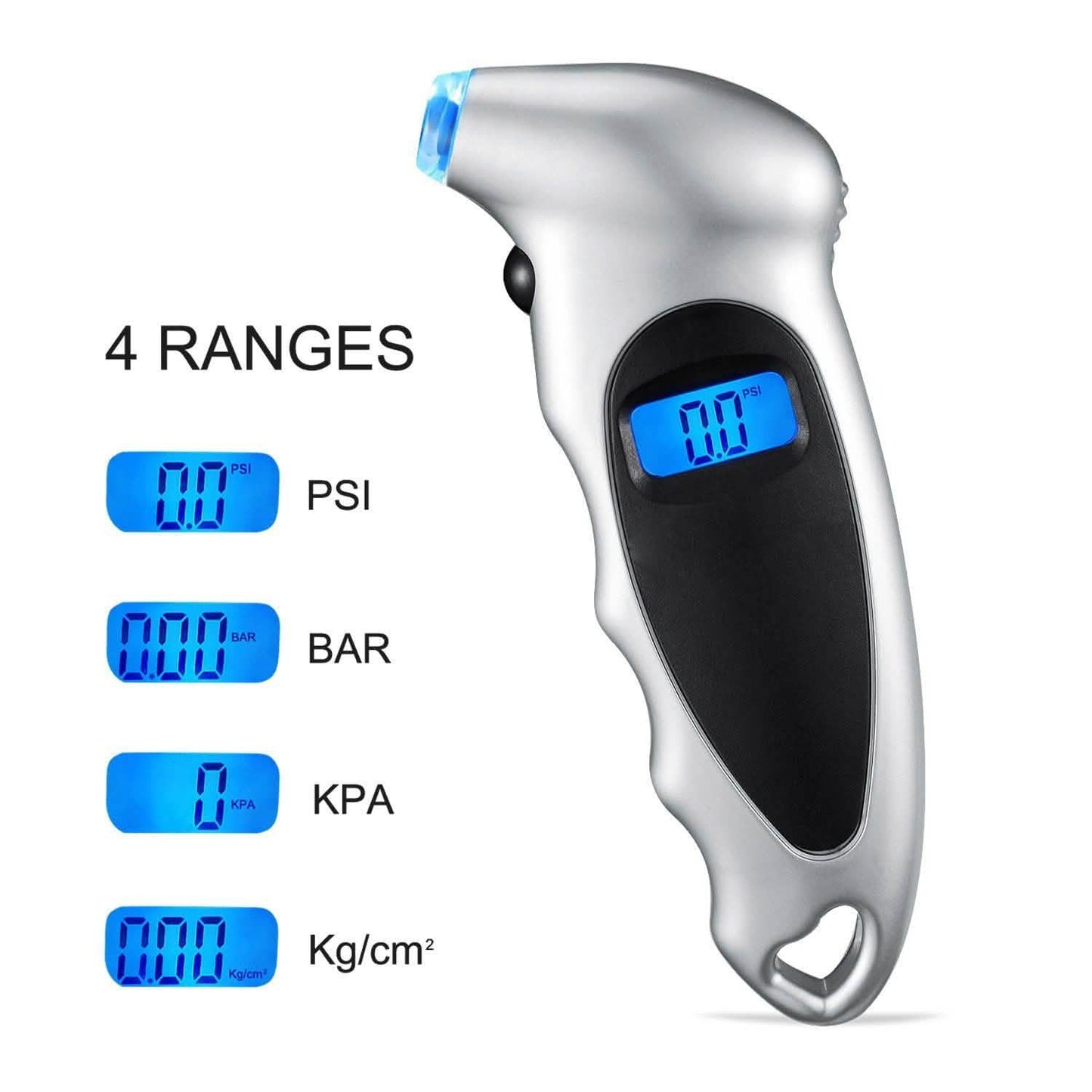 Digital Tire Pressure Gauge 150 PSI 4 Settings DailySale