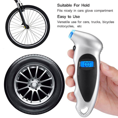Digital Tire Pressure Gauge 150 PSI 4 Settings DailySale