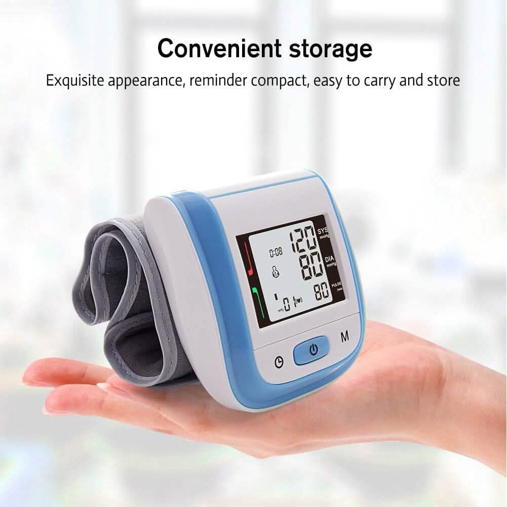Digital Wrist Blood Pressure Monitor Heart Rate Pulse Meter Measure DailySale