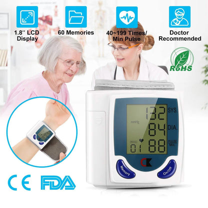 Digital Wrist Blood Pressure Monitor DailySale