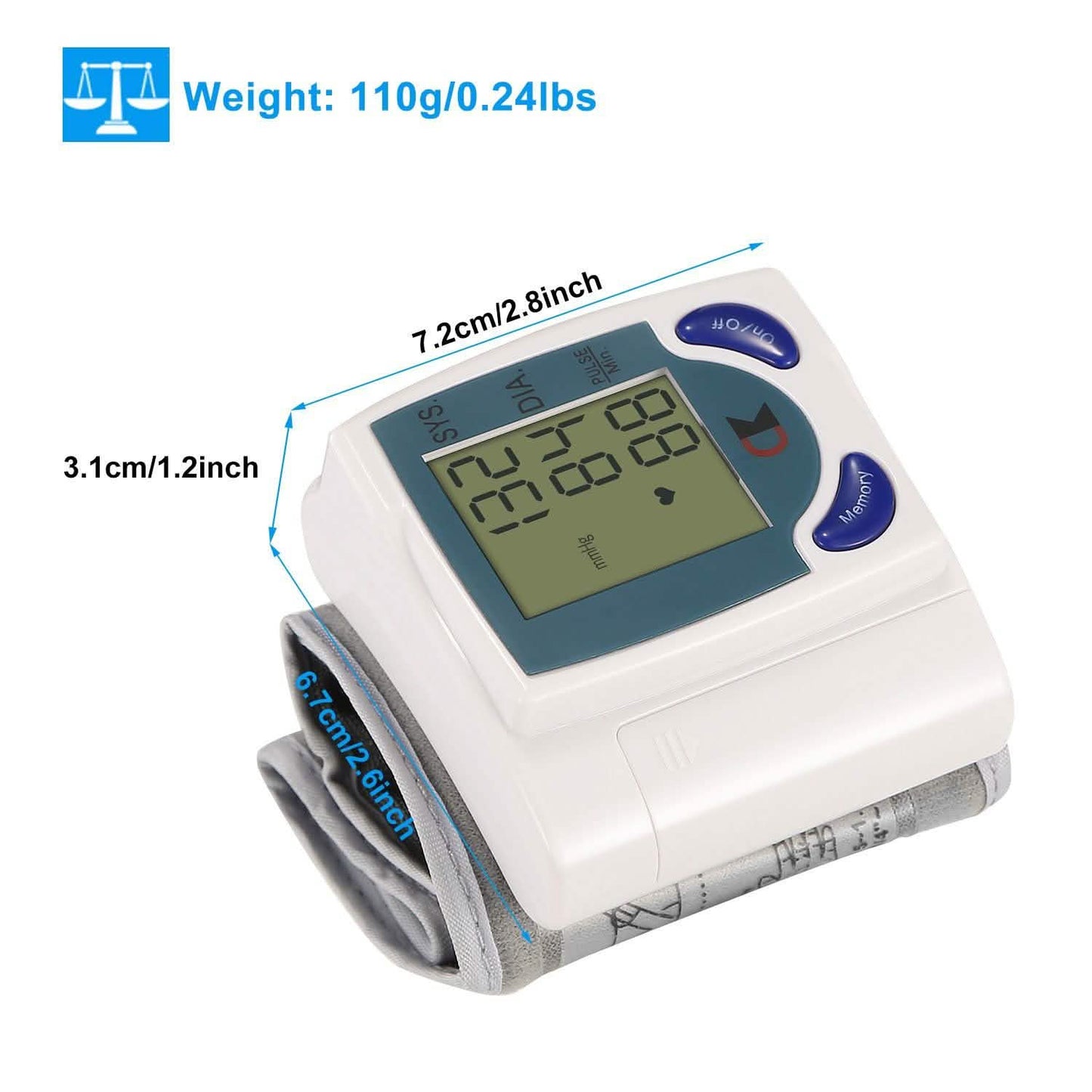 Digital Wrist Blood Pressure Monitor DailySale