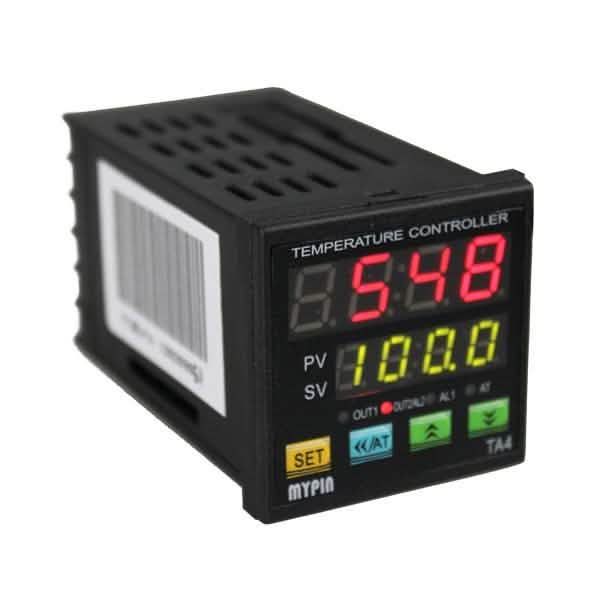 DIN 1/16 TA4-RNR AC/DC Digital PID Temperature Controller Dual Display 1 Alarm DailySale