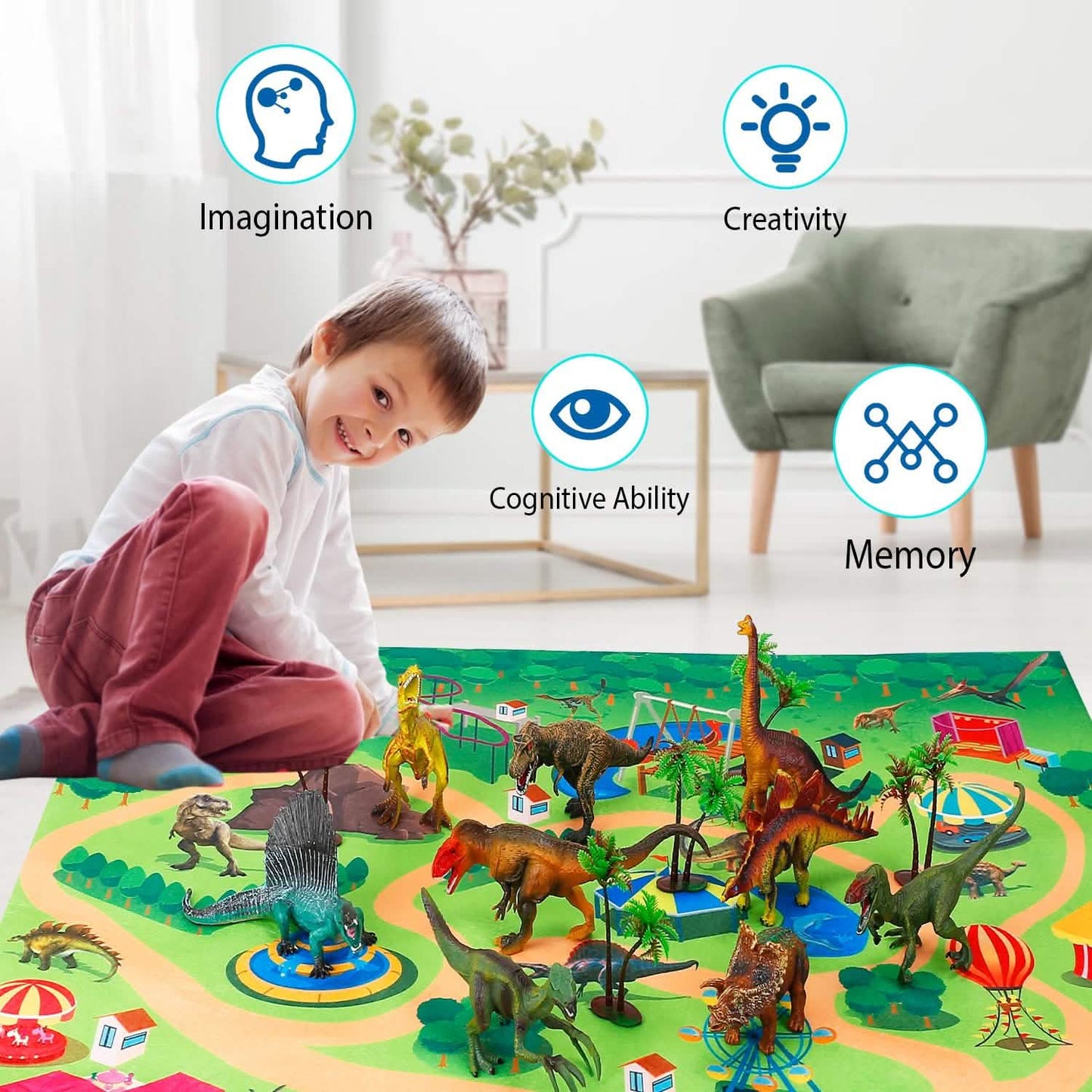 Dinosaur Figure Play Set DailySale