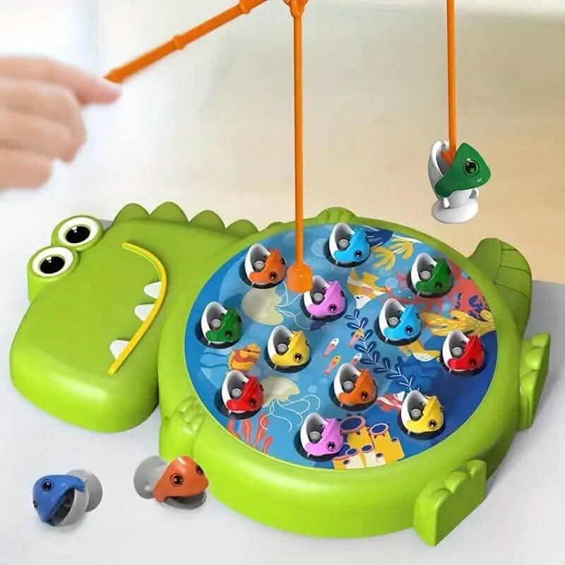 Dinosaur Fishing Plate Toys DailySale