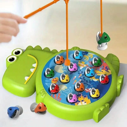 Dinosaur Fishing Plate Toys DailySale
