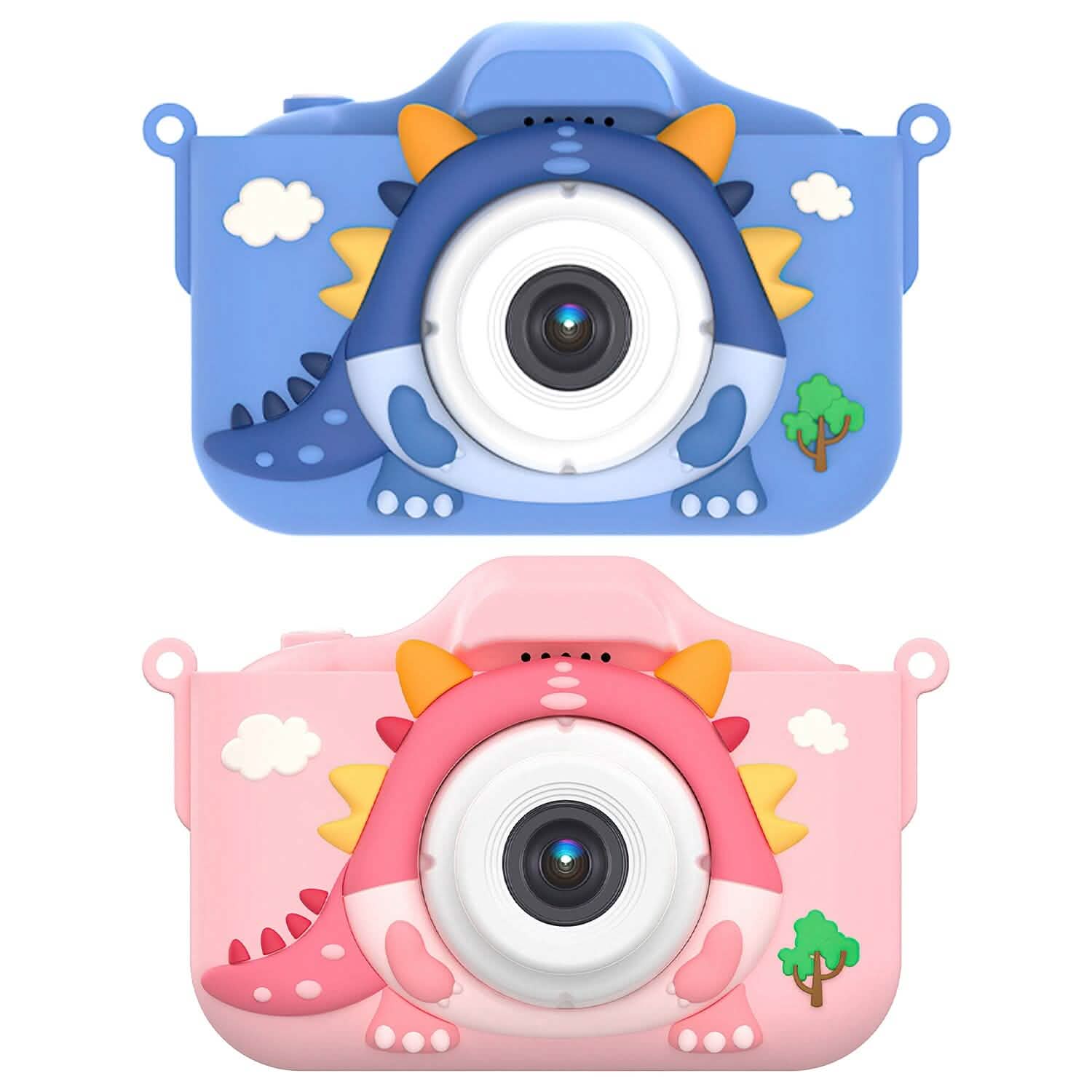 Dinosaur Kids Selfie 48MP 1080P HD Cartoon Digital Camera DailySale