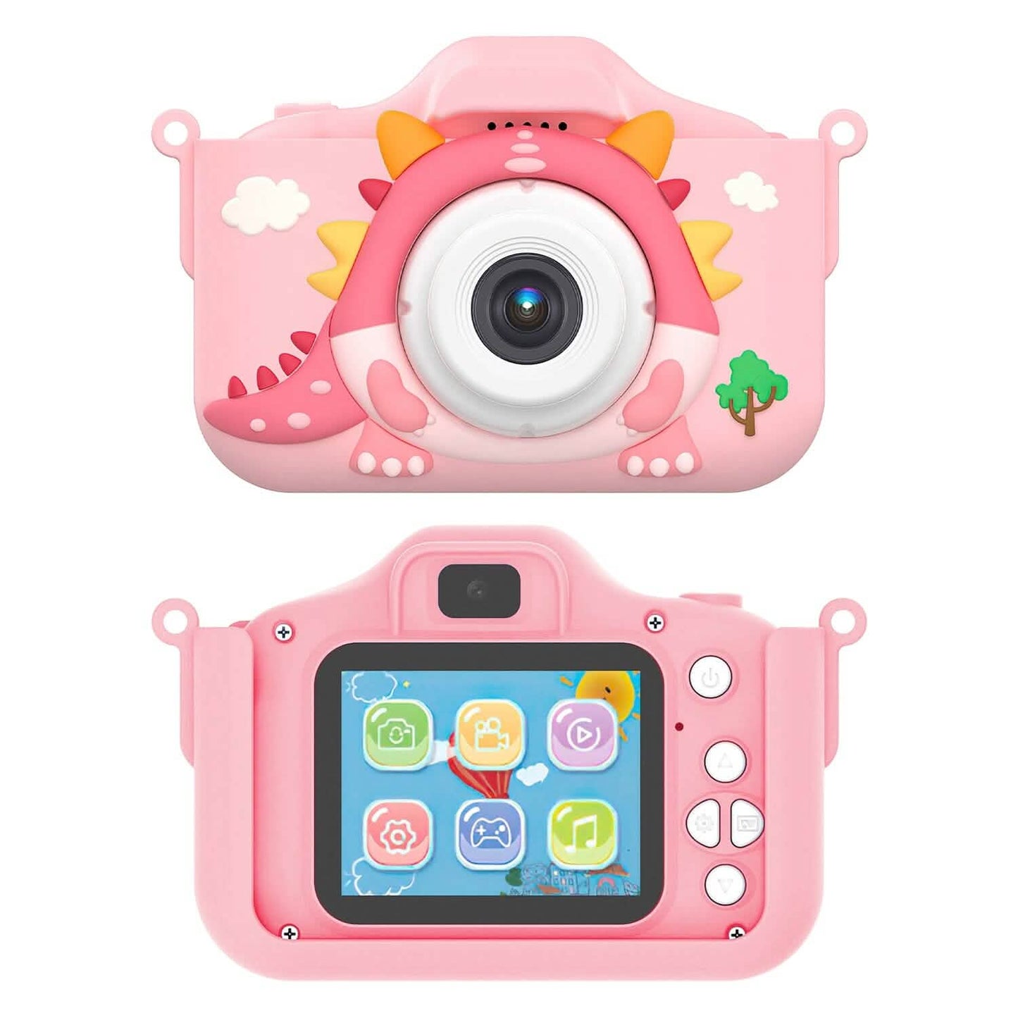 Dinosaur Kids Selfie 48MP 1080P HD Cartoon Digital Camera DailySale