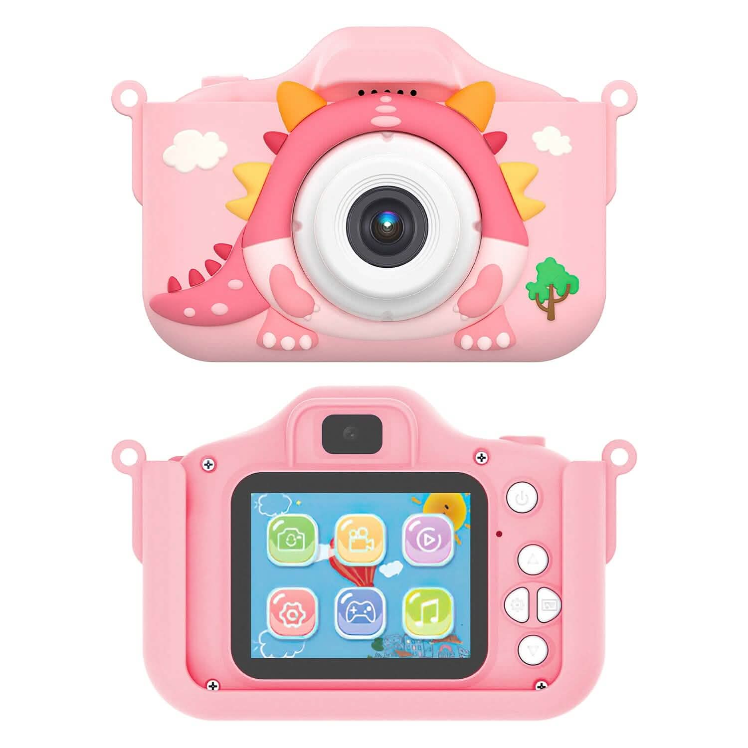 Dinosaur Kids Selfie 48MP 1080P HD Cartoon Digital Camera DailySale
