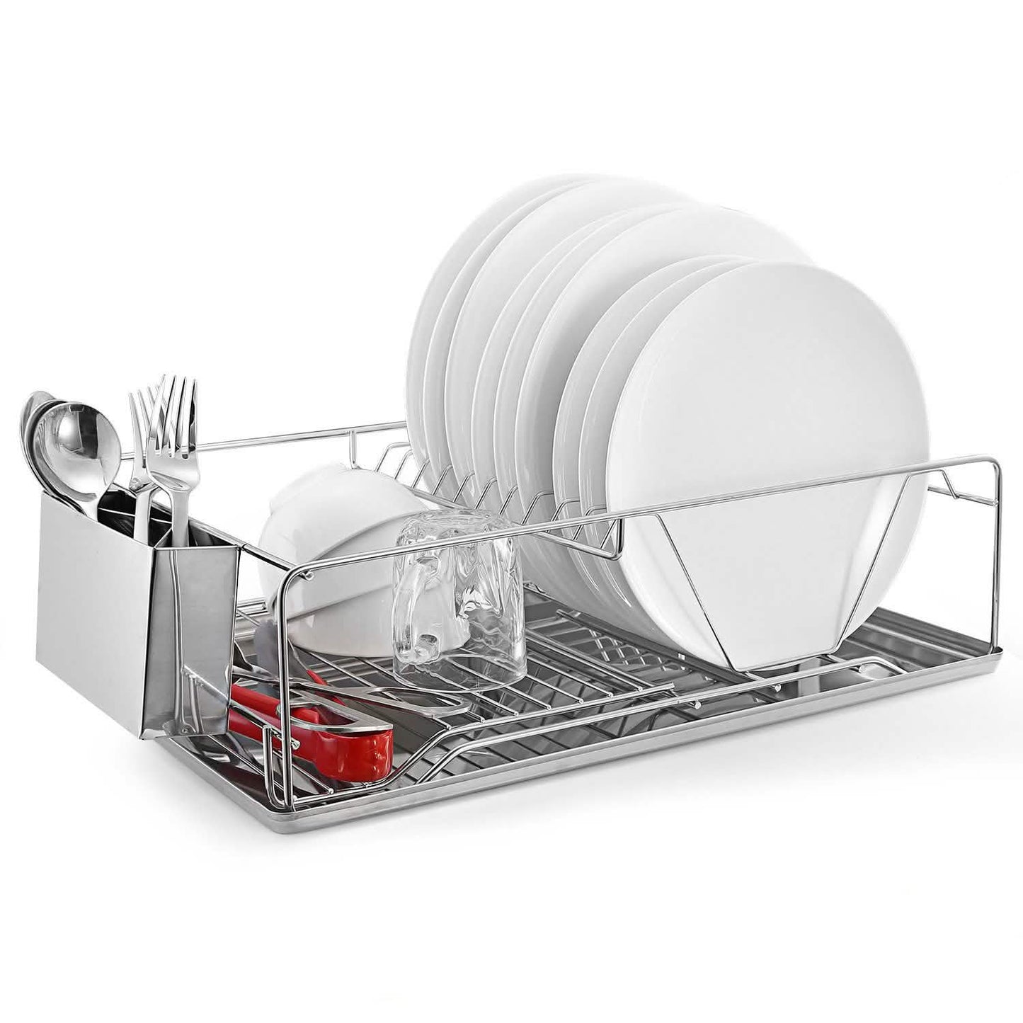 Dish Drying Rack Stainless Steel DailySale