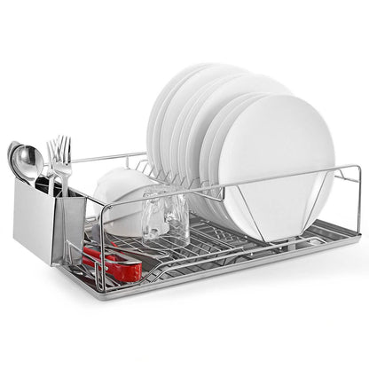 Dish Drying Rack Stainless Steel DailySale