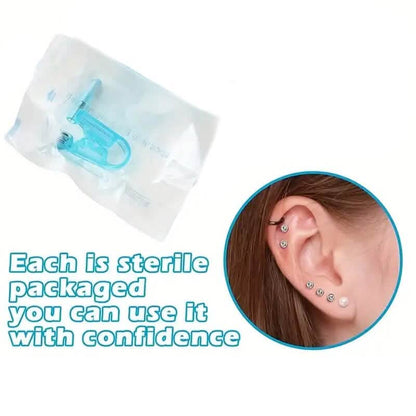 Disposable Safety Crystal Earring Piercer Machine with Stud DailySale