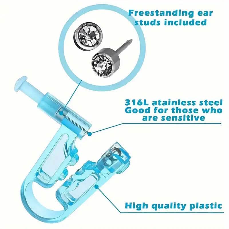 Disposable Safety Crystal Earring Piercer Machine with Stud DailySale