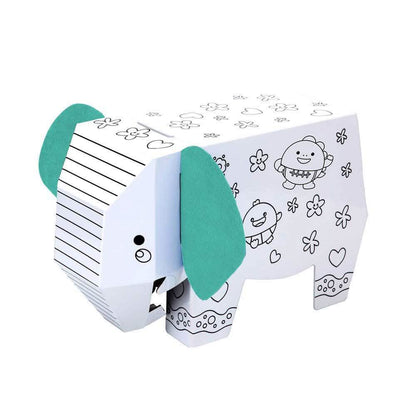 DIY 3D Coloring Cardboard DailySale