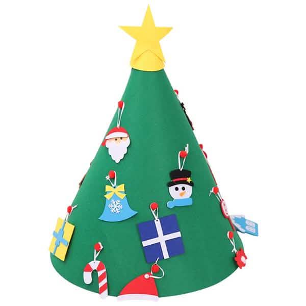DIY 3D Felt Christmas Tree Upgraded Toddler Christmas Tree DailySale