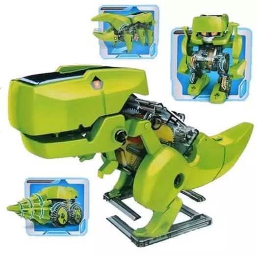 DIY 4-in-1 Educational Solar Robot Dinosaur DailySale