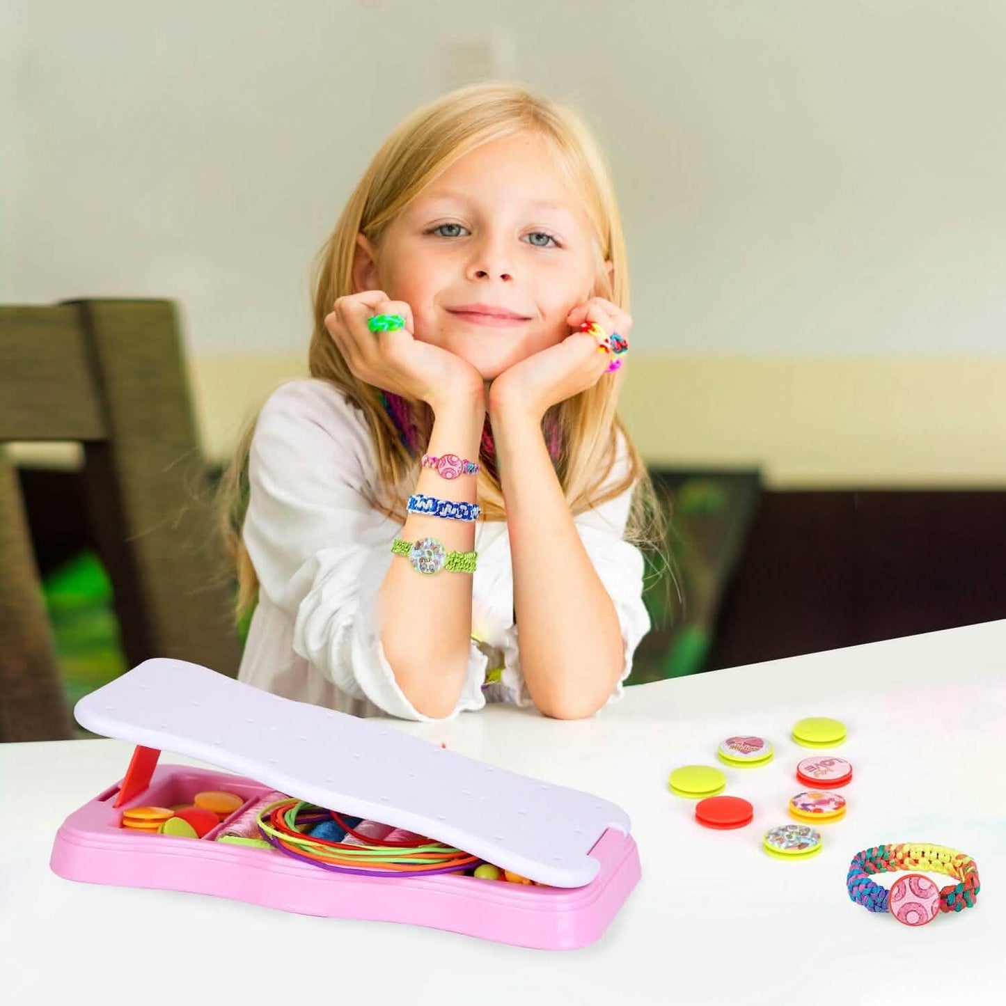 DIY Bracelet Making Kit for Kids DailySale