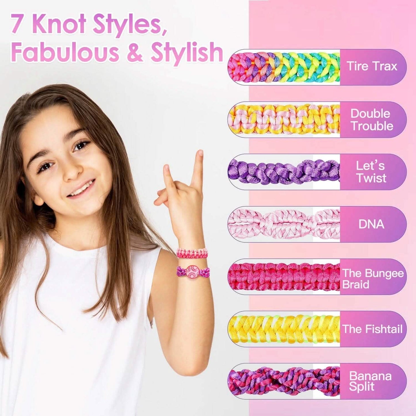 DIY Bracelet Making Kit for Kids DailySale