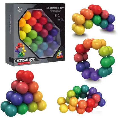 DIY Deformable Decompression Ball Puzzle DailySale