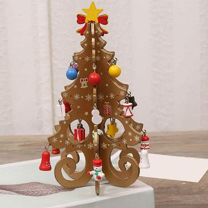 DIY Stereo Wooden Christmas Tree - Christmas Decoration Ornaments DailySale