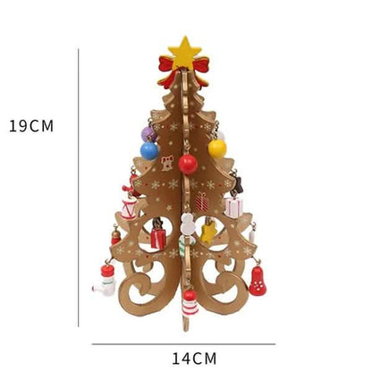 DIY Stereo Wooden Christmas Tree - Christmas Decoration Ornaments DailySale