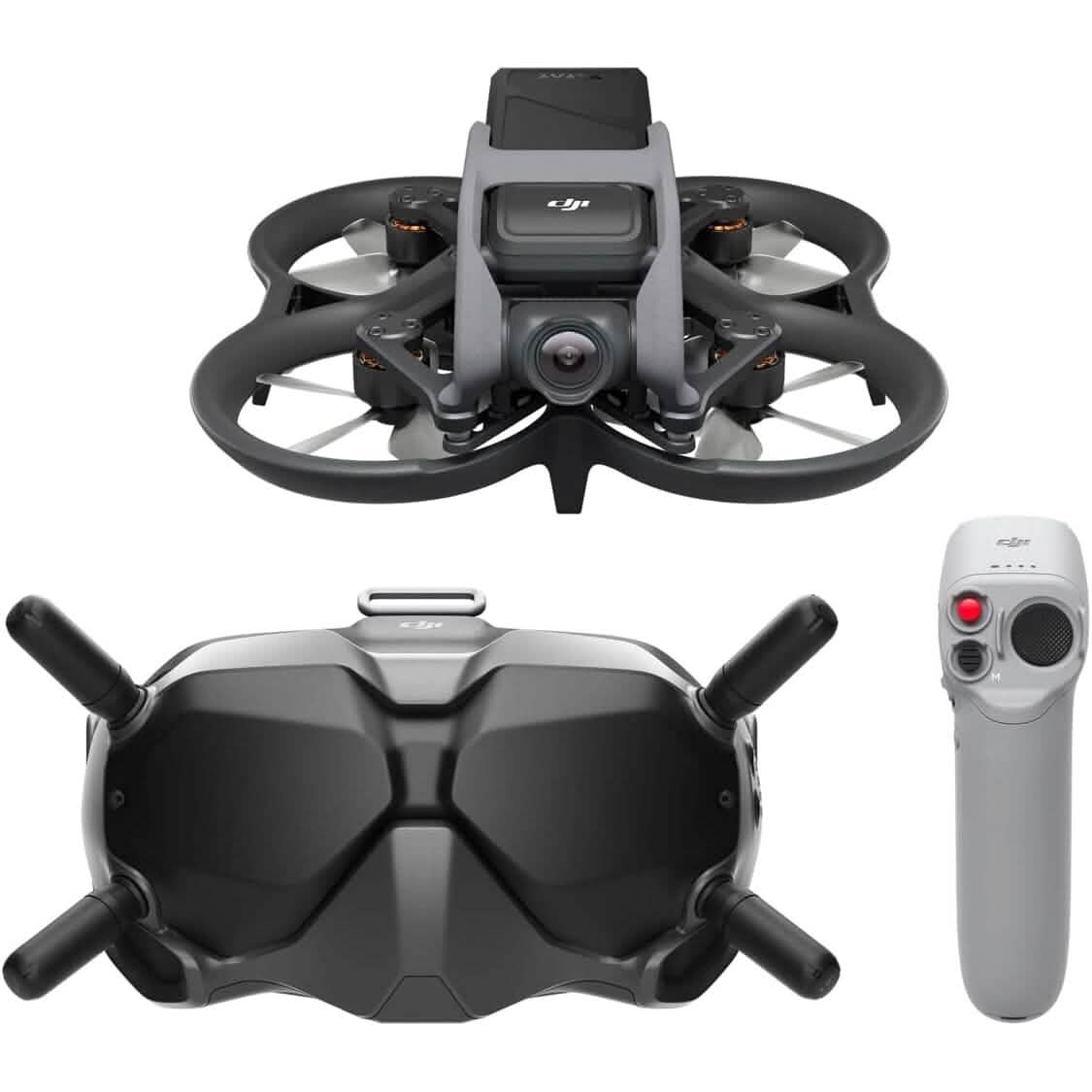 DJI Avata Fly Smart Combo (DJI FPV Goggles V2) - First-Person View Drone UAV Quadcopter with 4K Stabilized Video (Refurbished) DailySale