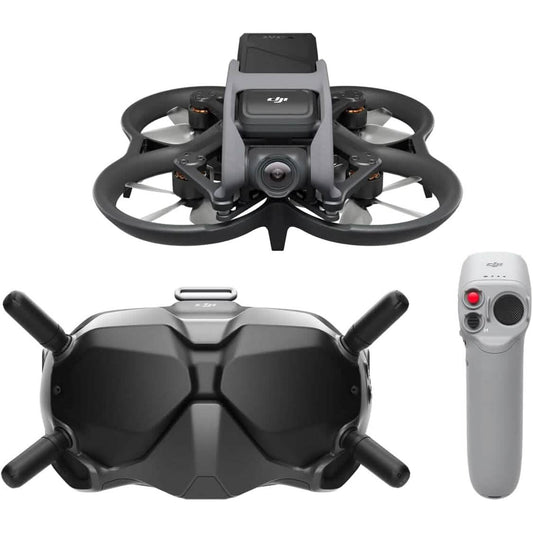 DJI Avata Fly Smart Combo (DJI FPV Goggles V2) - First-Person View Drone UAV Quadcopter with 4K Stabilized Video (Refurbished) DailySale