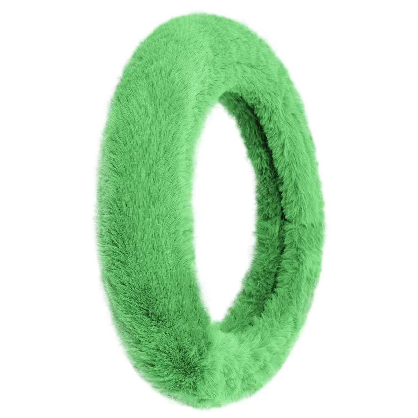 Doe16 Faux Rabbit Fur Steering Wheel Cover DailySale