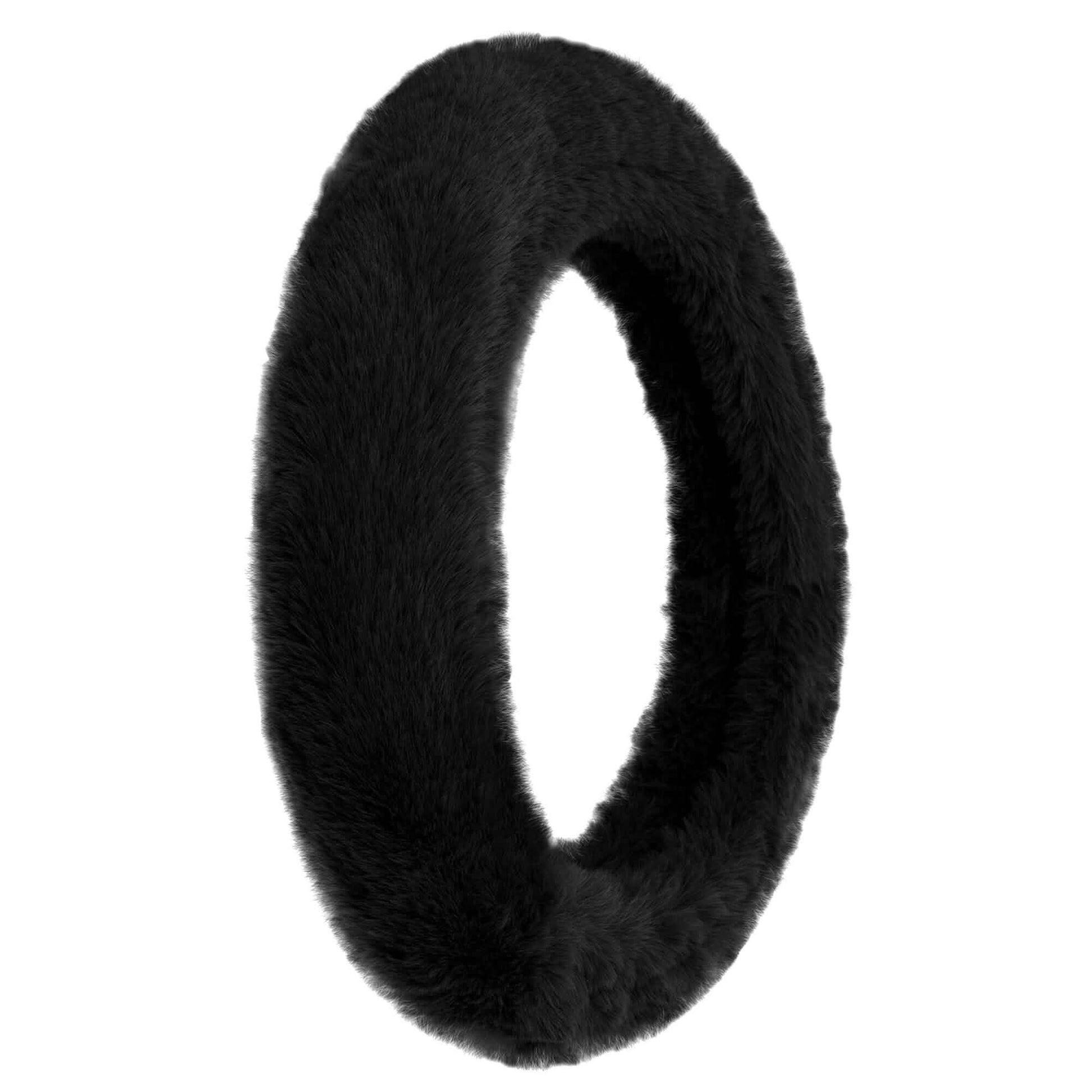 Doe16 Faux Rabbit Fur Steering Wheel Cover DailySale