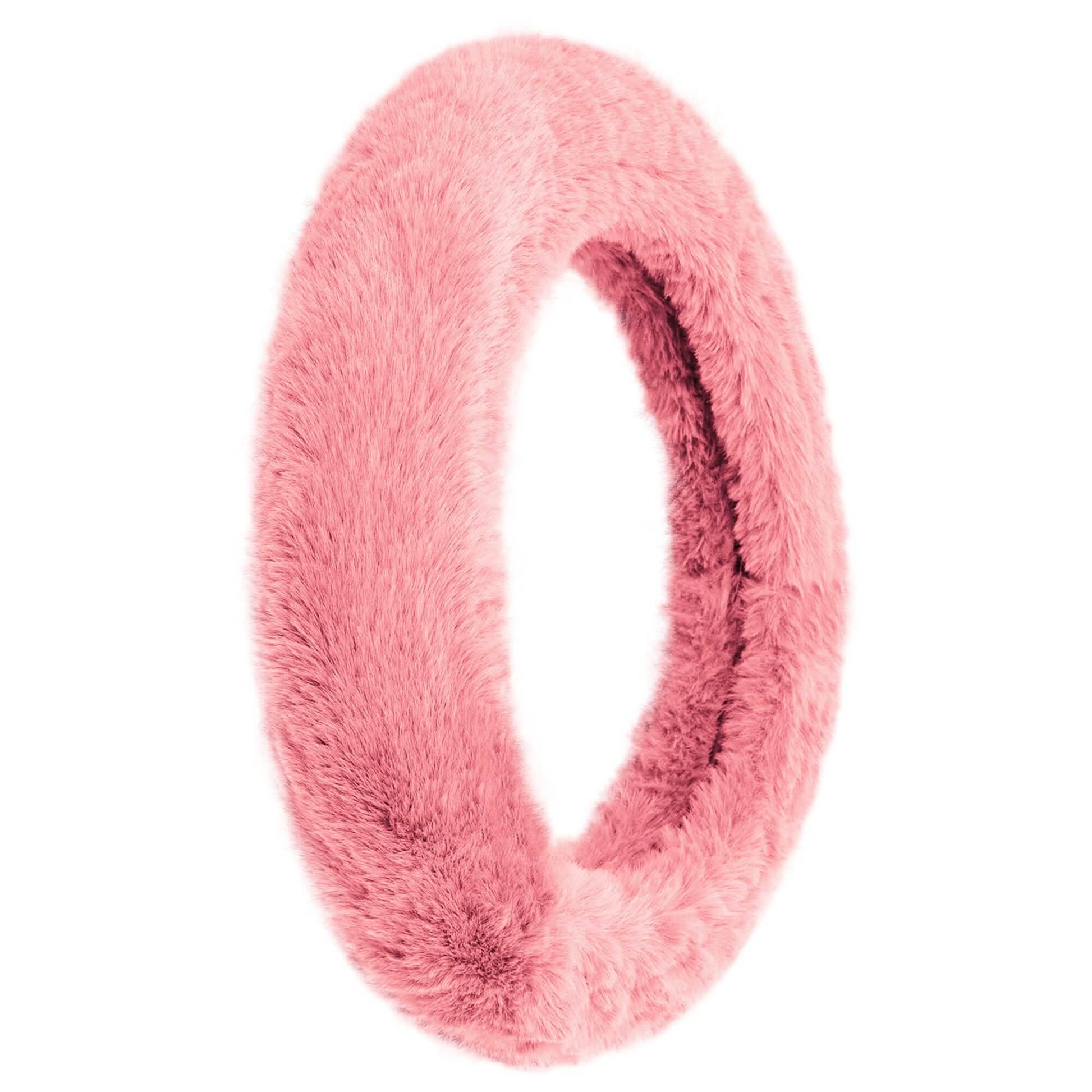 Doe16 Faux Rabbit Fur Steering Wheel Cover DailySale