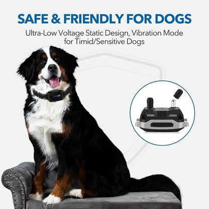 Dog Bark Collar Rechargeable with Intelligent Bark Control Vibration DailySale