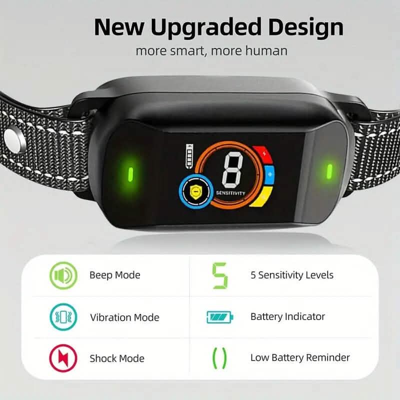 Dog Barking Collar Automatic Anti-Barking Device with Smart Sensors DailySale