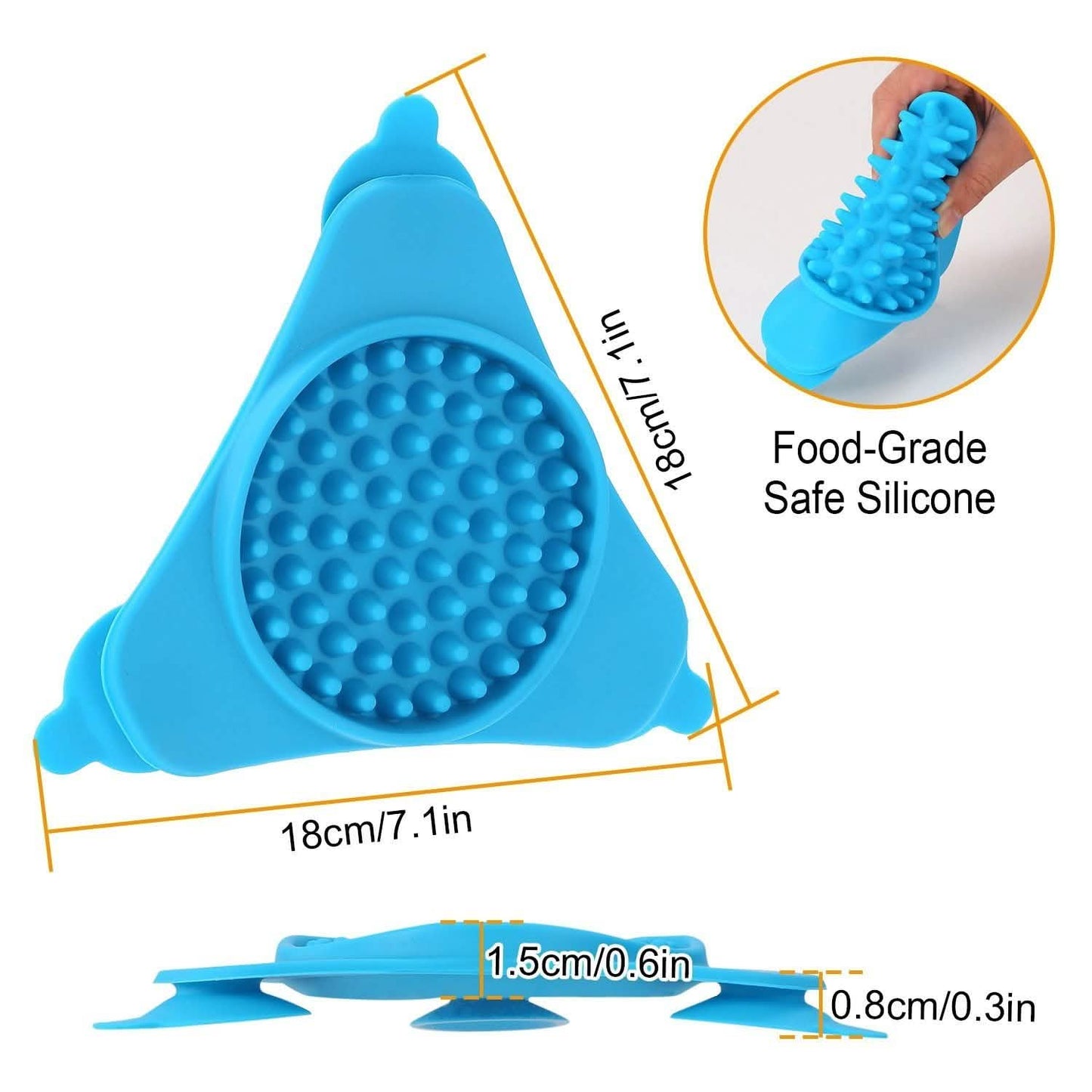 Dog Bath Lick Pad Shower Distraction DailySale